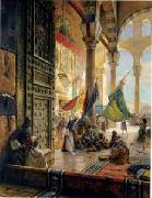 unknow artist Arab or Arabic people and life. Orientalism oil paintings 187 painting